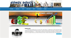 Desktop Screenshot of gonuldoviz.com